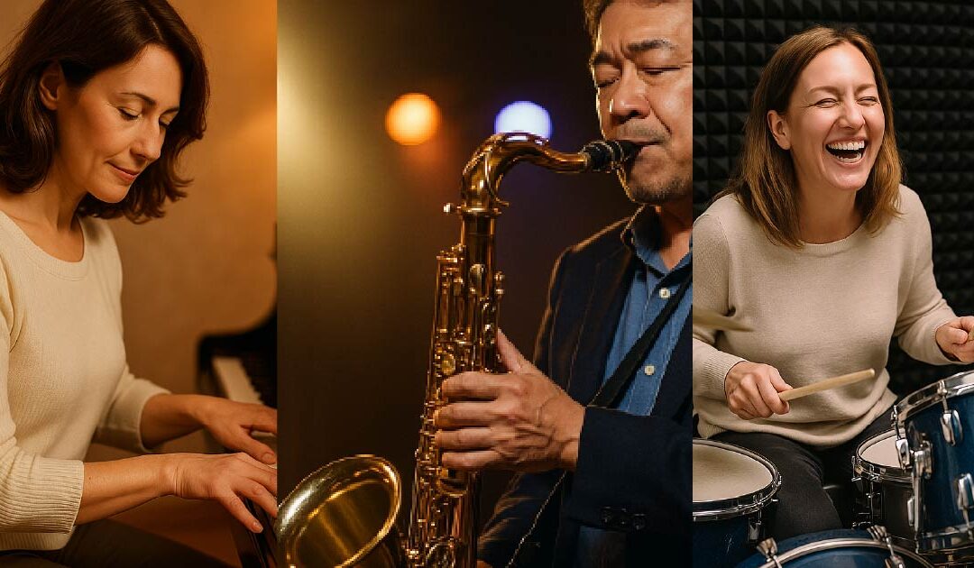 どの楽器から始める？ピアノ・ドラム・サックスの魅力比較