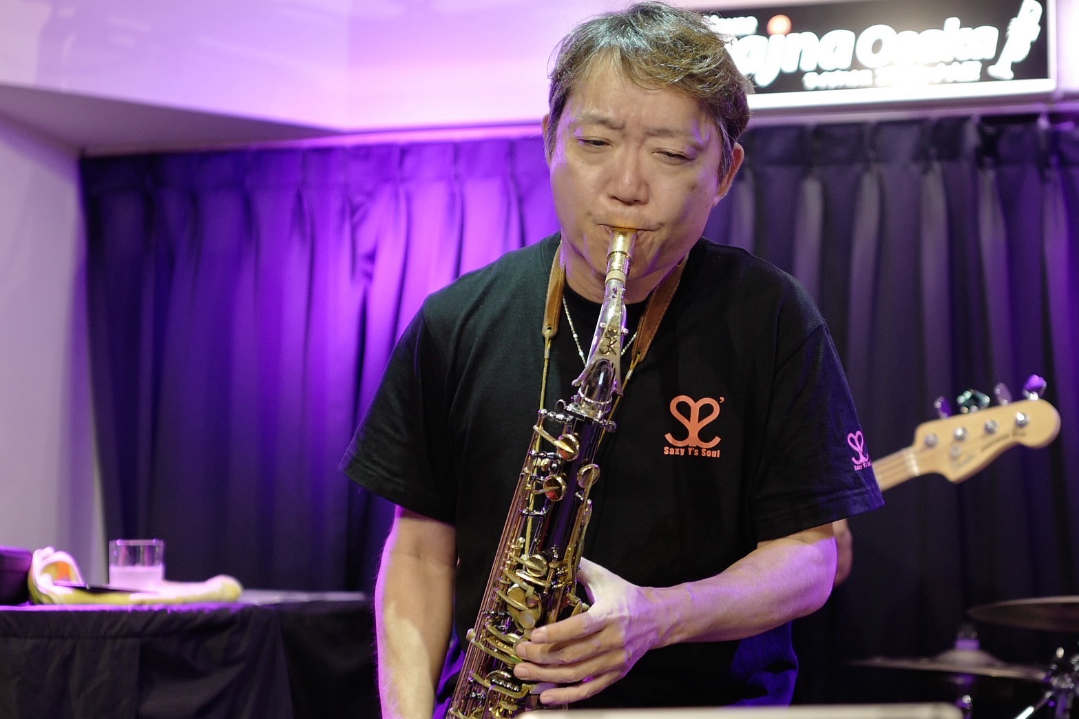 Saxy Ys Soul、9/21のライブに出演する酒井先生