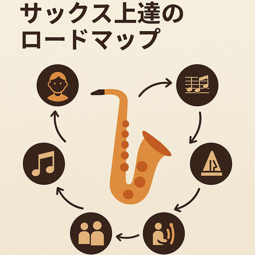 サックス上達のロードマップ