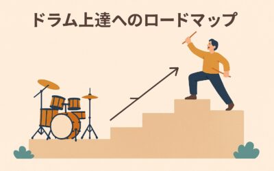 ドラム上達のロードマップ｜大人からでも楽しみながらステップアップ