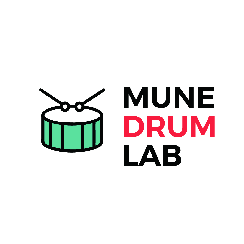 MUNE DRUM LABのロゴ